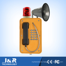 Robust Weatherproof Telephone with External Ringer